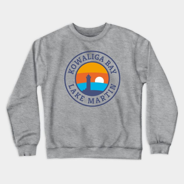 Kowaliga Bay • Lake Martin Crewneck Sweatshirt by Alabama Lake Life